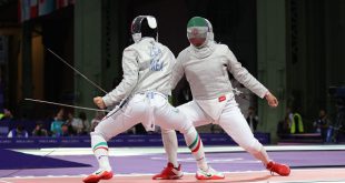 المپیک ۲۰۲۴ پاریس/ تصاویری از رقابت محمد فتوحی برابر حریف مکزیکی 