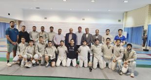 بازدید دبیرکل کمیته ملی المپیک از تمرینات تیم ملی شمشیربازی؛ علی‌نژاد: از هیچ کمکی دریغ نمی‌کنیم