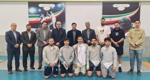 بازدید دکتر علیرضا نادعلی از تمرینات تیم ملی شمشیربازی سابر